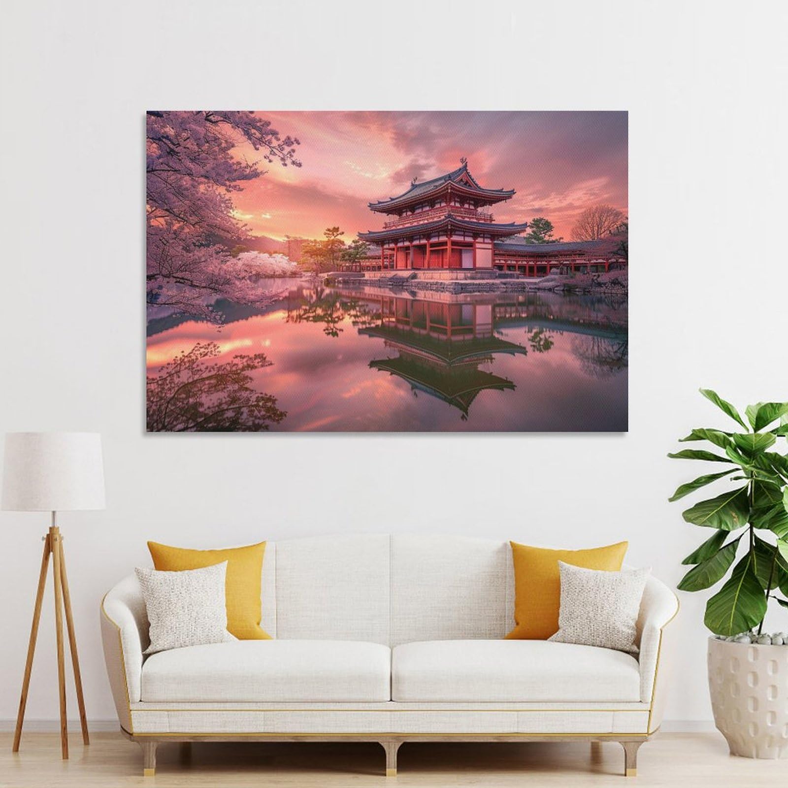 絵画 城の絵　風景画 絵画 風景画(街並み) 日本の城 大阪府 大阪城 インテリアアート